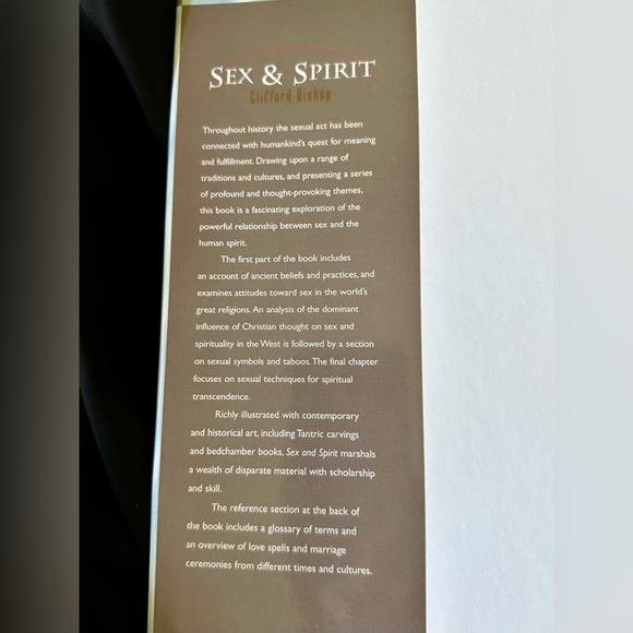 Sex & Spirit Table Book Clifford Bishop 1996 - Picture 3 of 9